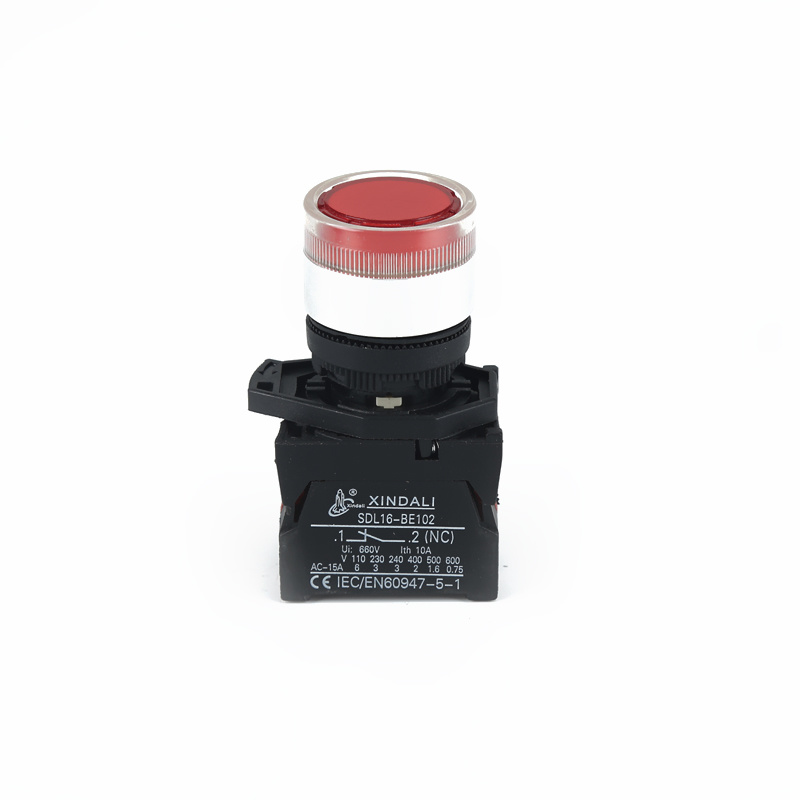XDL21-BW3462 waterproof ip67 light head push button pull led switch
