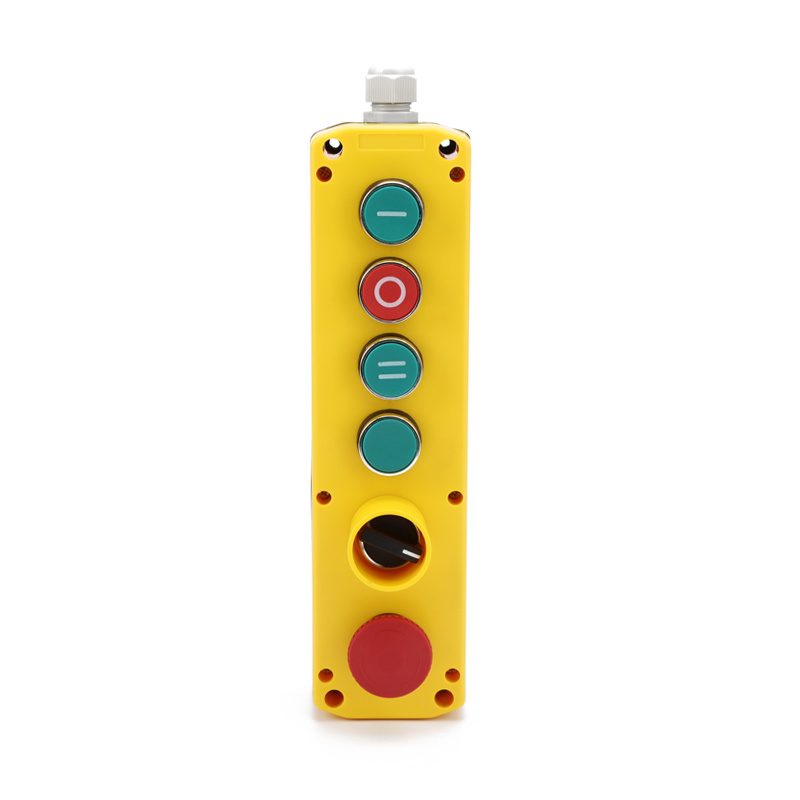 XDL721-JB639P 6 button remote push button for pendant hoist control station