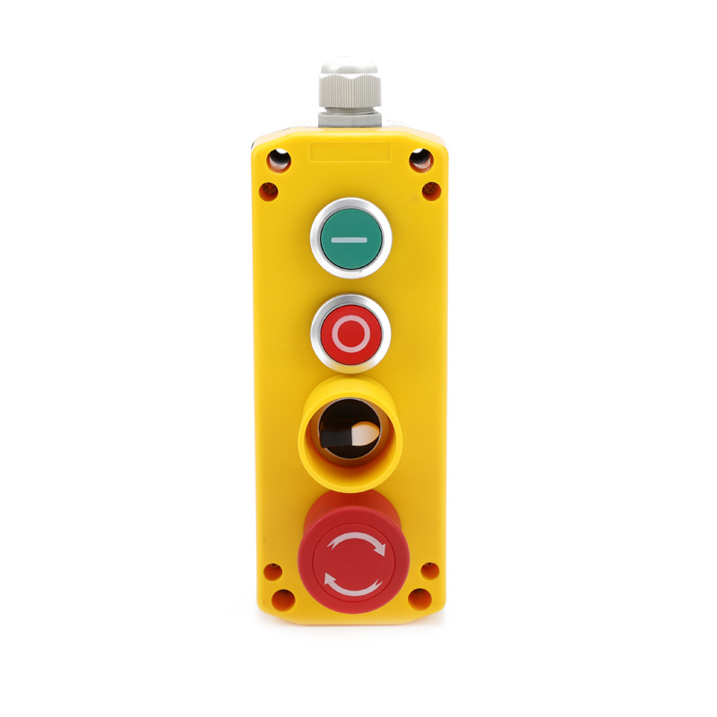 XDL722-JB463P crane remote control ip67 4 button pendant control box