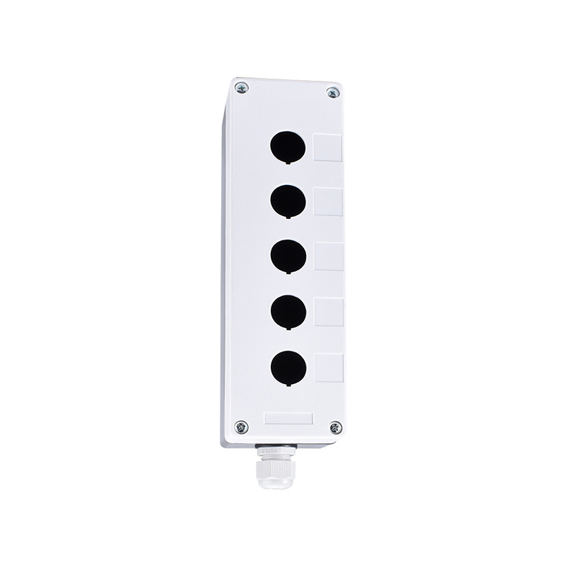 5 holes control box switch plastic control switch parts box XDL5-B05P