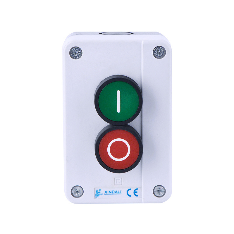 2 switch on off electric hoist push button control box XDL55-B213