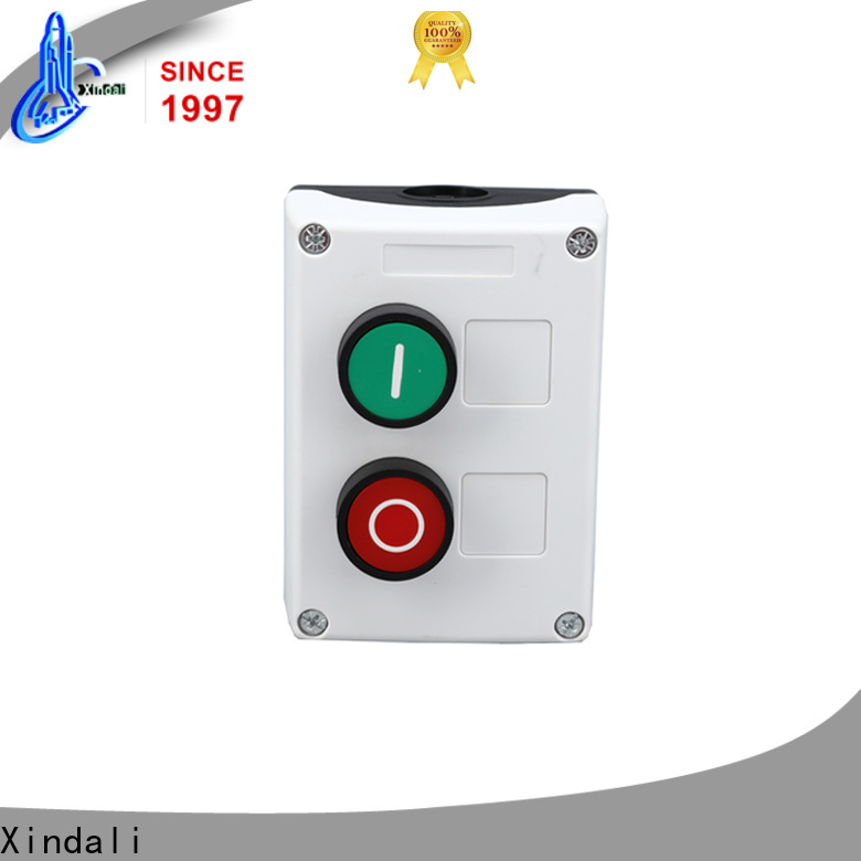 Quality push button station for power distribution box