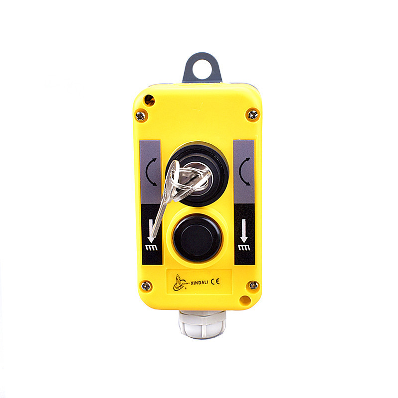 waterproof key remote station crane push button plastic control box XDL10-EPBG2