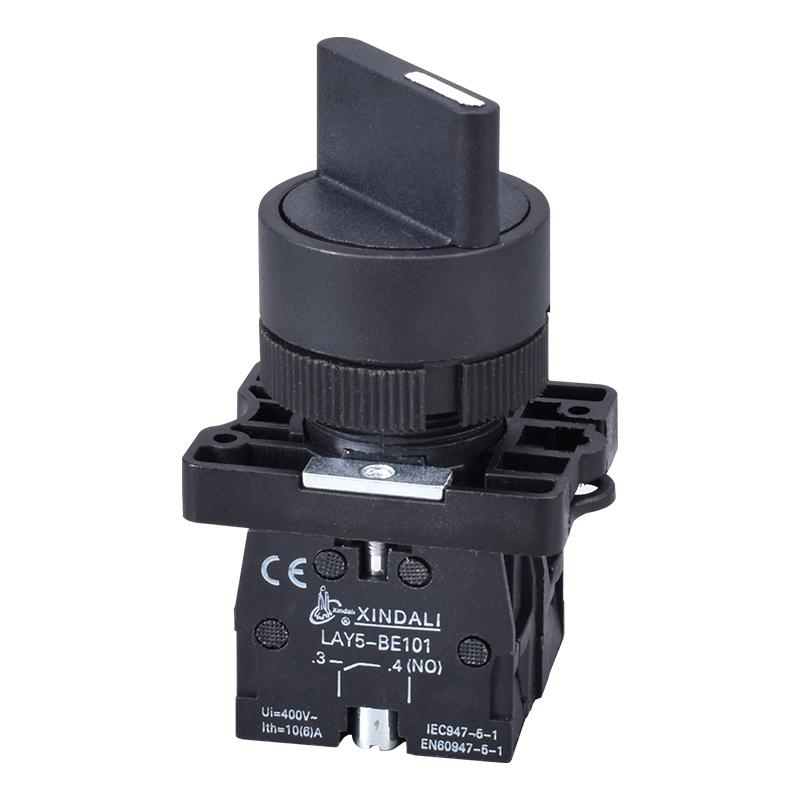 selector three position latching 24 volt push button switch