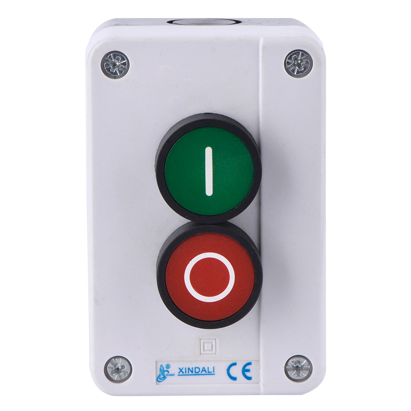 industrial hoist 3 flush push button switch control box