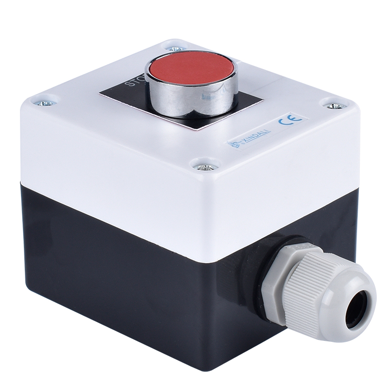 switch boxes with signage