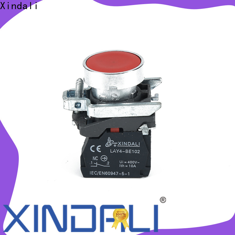 Xindali Latest industrial push button cost for controlling signal and interlocking purposes