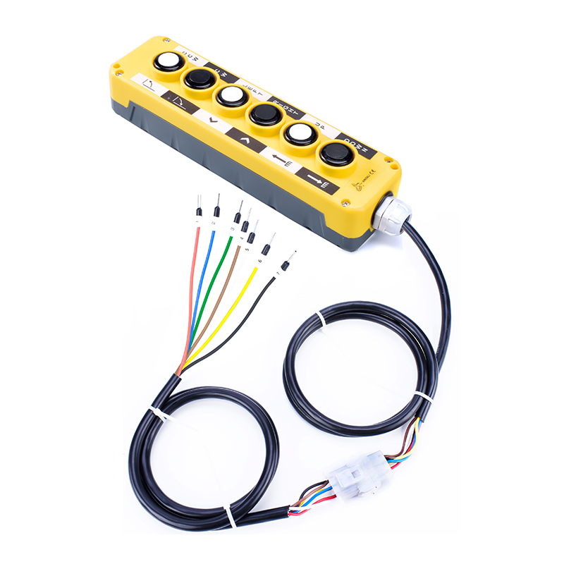 waterproof push button switch box control box with 6 holes XDL10-EPB6/NC